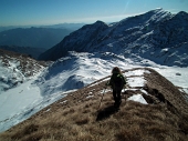 Invernale in Cima Camplano dal Passo-Monte di Zambla il 25 gennaio 2012 - FOTOGALLERY